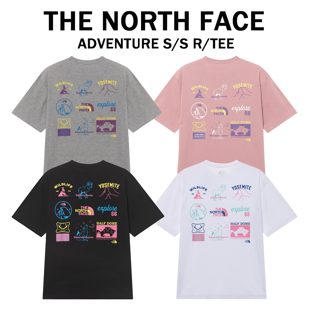 THE NORTH FACE★24-25AW★ADVENTURE S/S R/TEE_NT7UR06