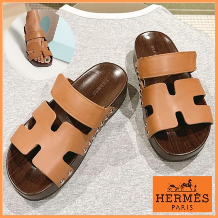 【高級感なデザイン♪】HERMES サボ コス サンダル