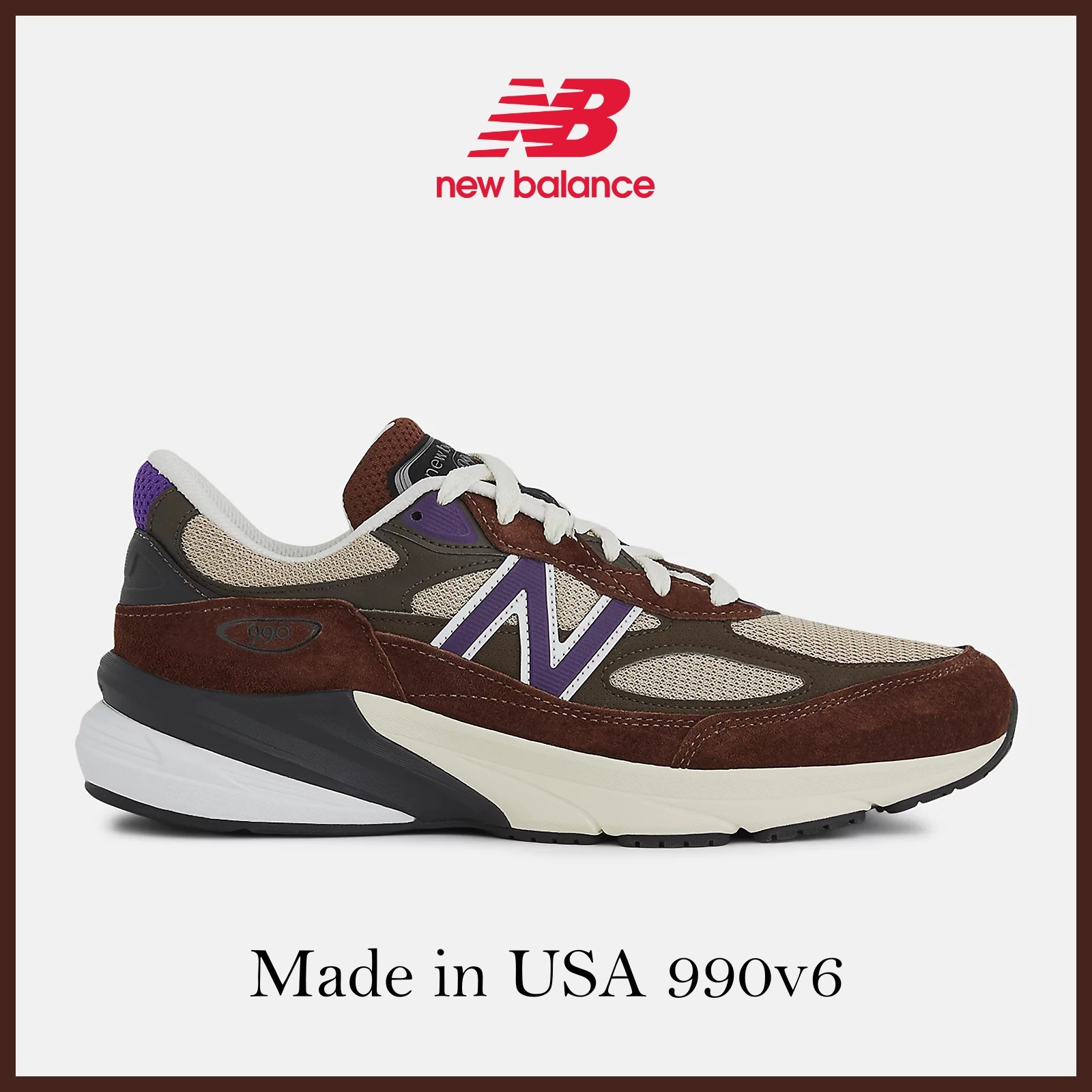★New Balance★Made in USA 990 v6★Rich Oak★男女共用