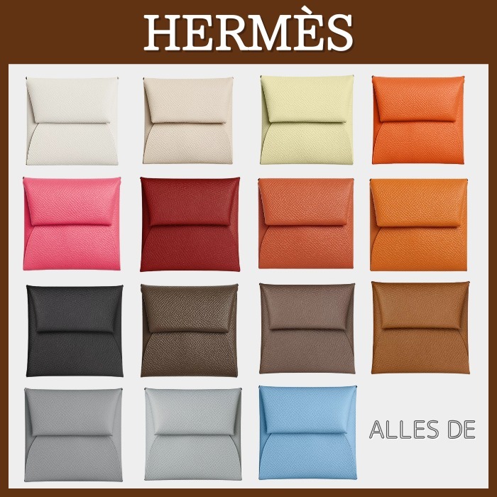 【カラバリ豊富！】HERMES バスティア ミニ財布 コインケース