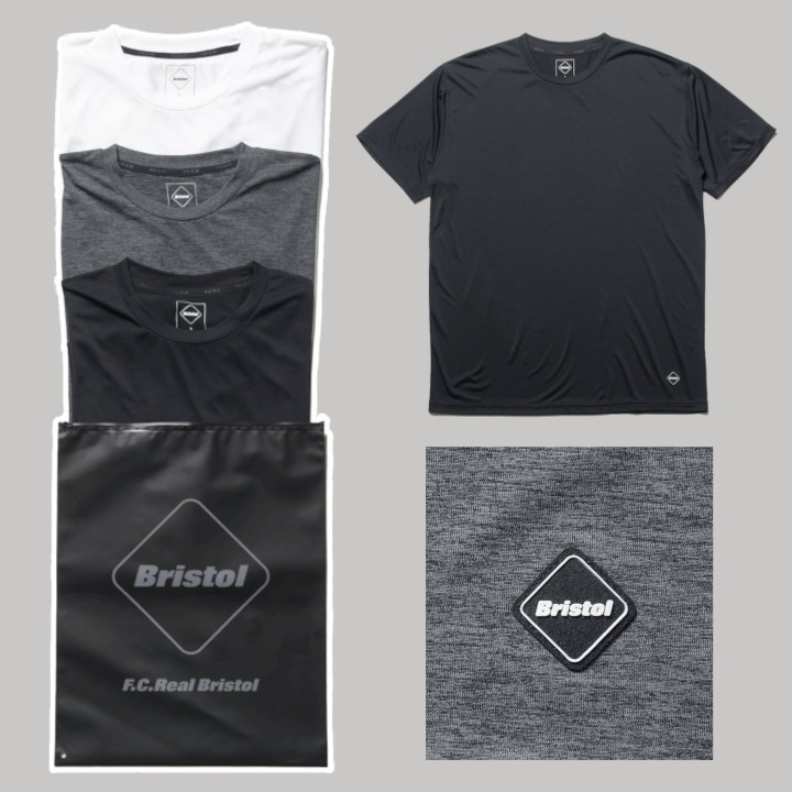 F.C.Real Bristol / TECH DRY 3PACK TEE / 収納バッグ