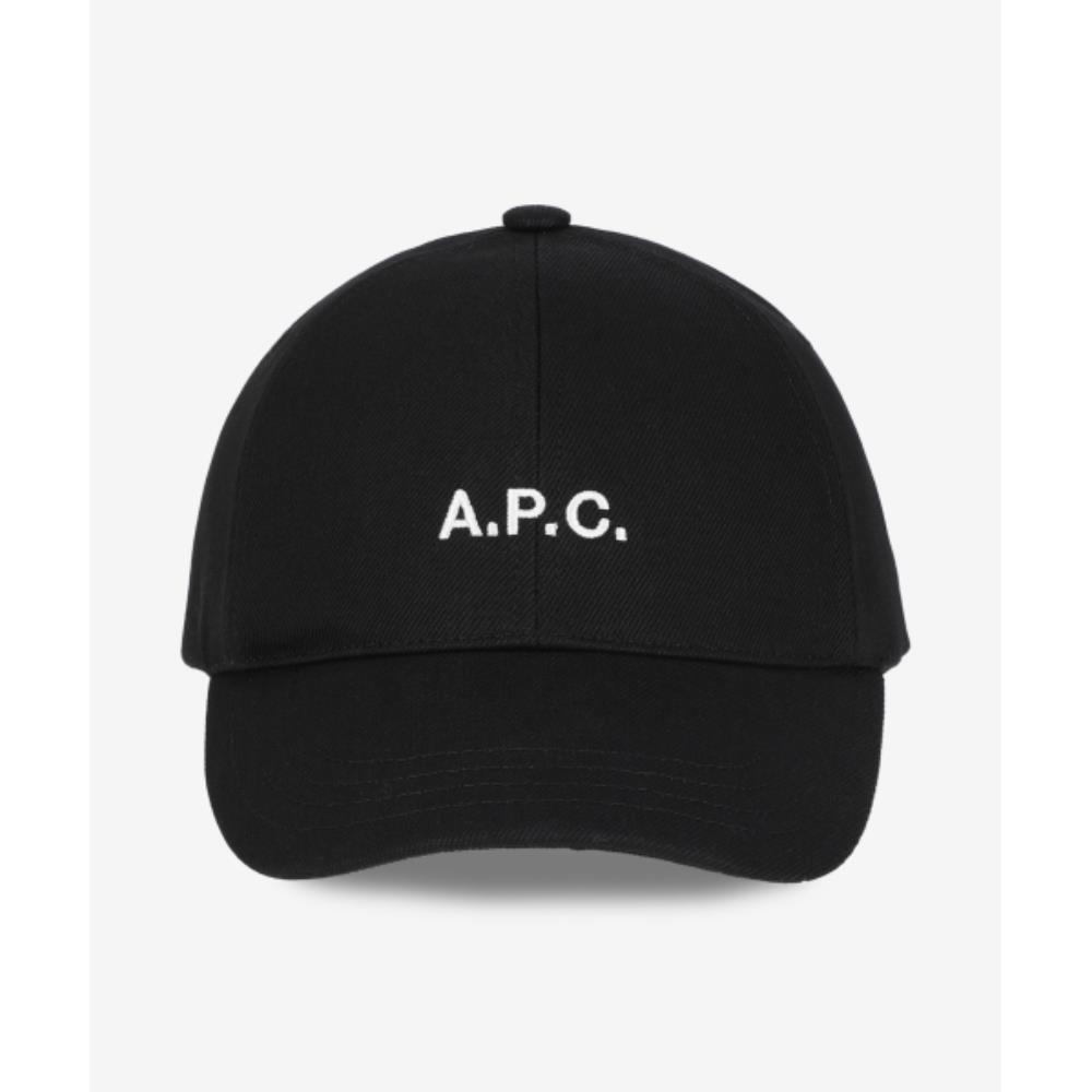 ●A.P.C.● Charlie logo ball cap black COHFKM24069LZZ COHFKM