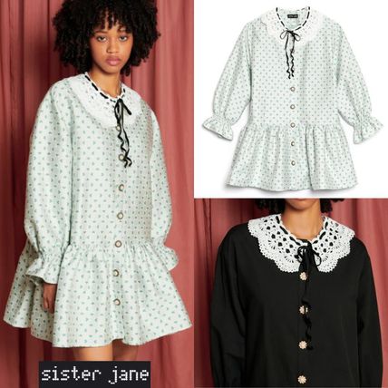 【Sister Jane】DREAM ベイスポット マキシドレス ドット柄 ドット（水玉） Sister Jane(シスタージェーン) レディース