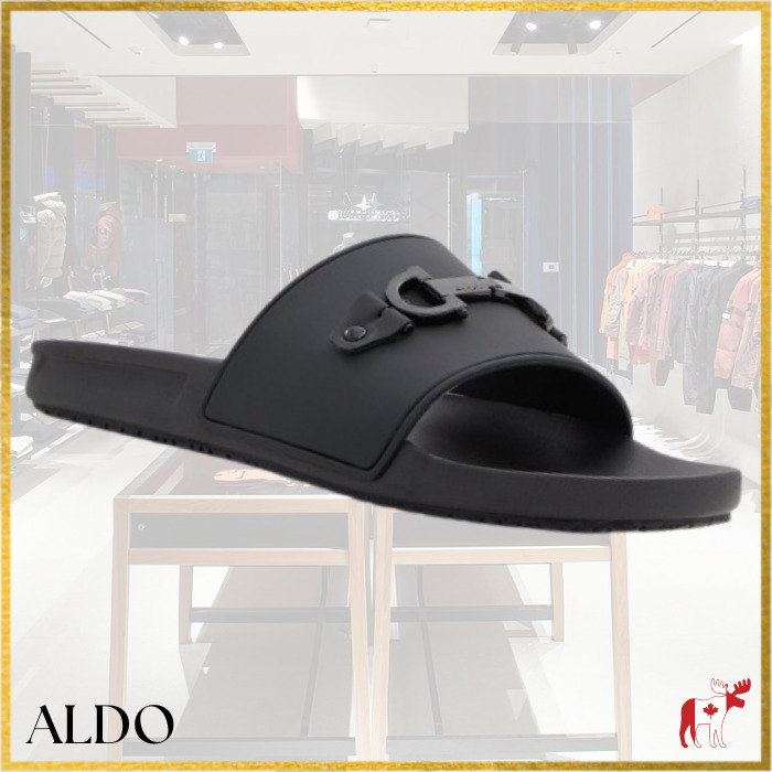 ★ALDO★オシャレな金具装飾★スライドサンダル★Loungeslide★