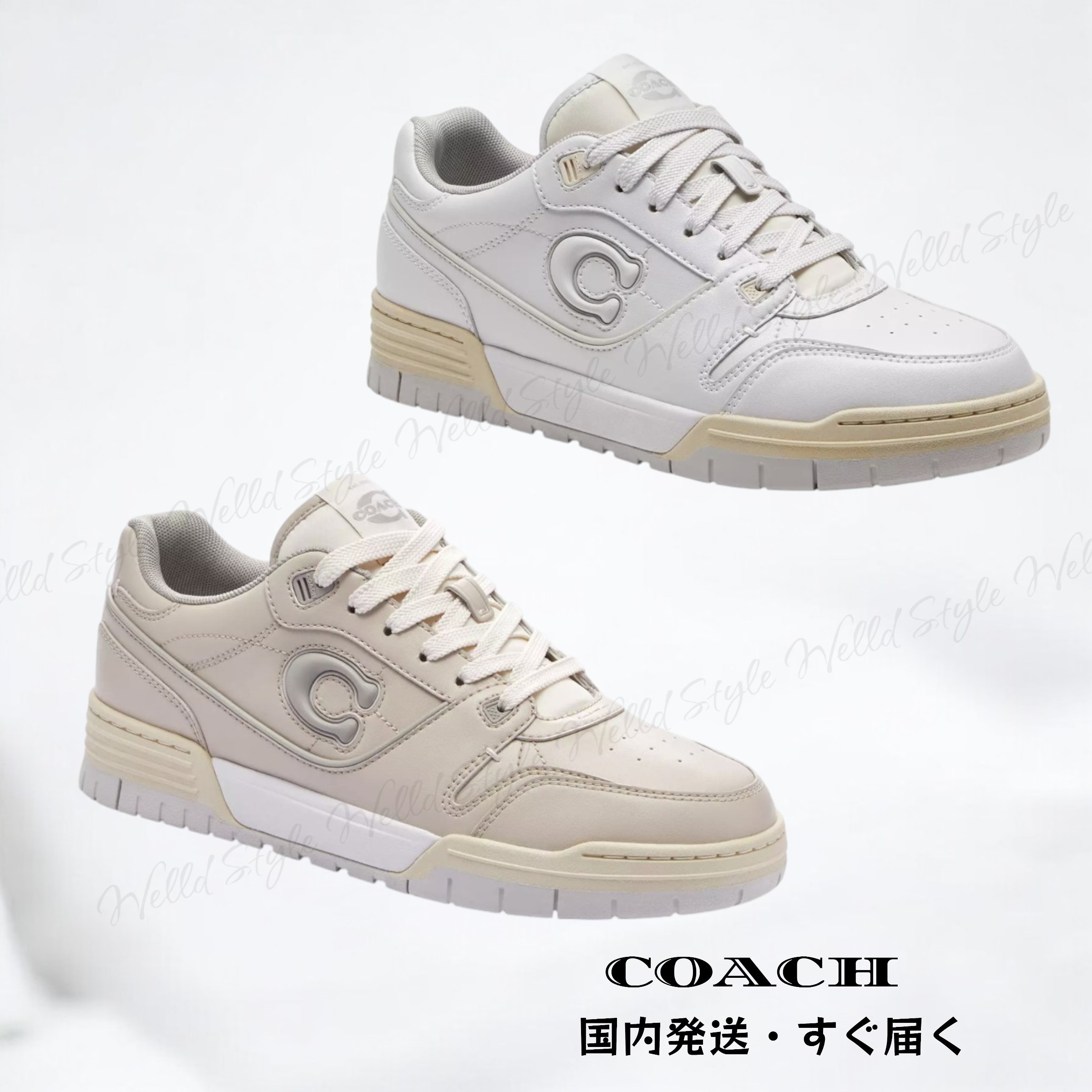 国内発送・すぐ届く【COACH】ソーホー スニーカー