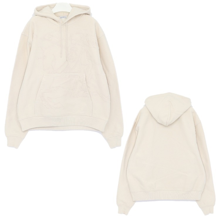 BURBERRY☆ロゴステッチ スウェット パーカー MENS