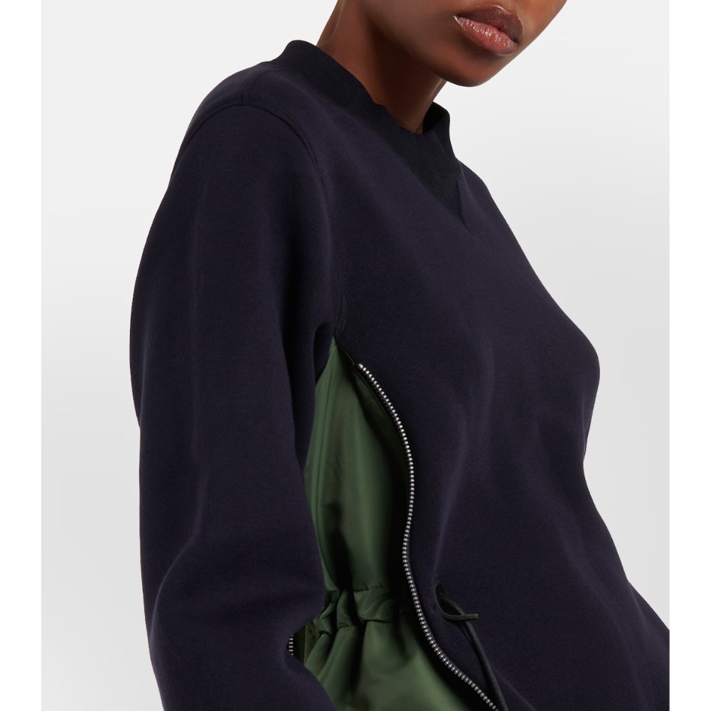 Sacai コットンミニドレス 送料関税込）☆sacai コットンミニドレス