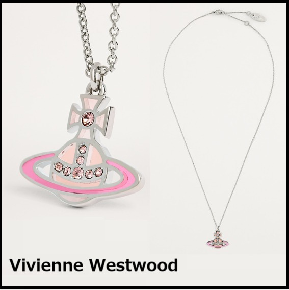 Vivienne Westwood☆ピンク オーブ Concettaネックレス