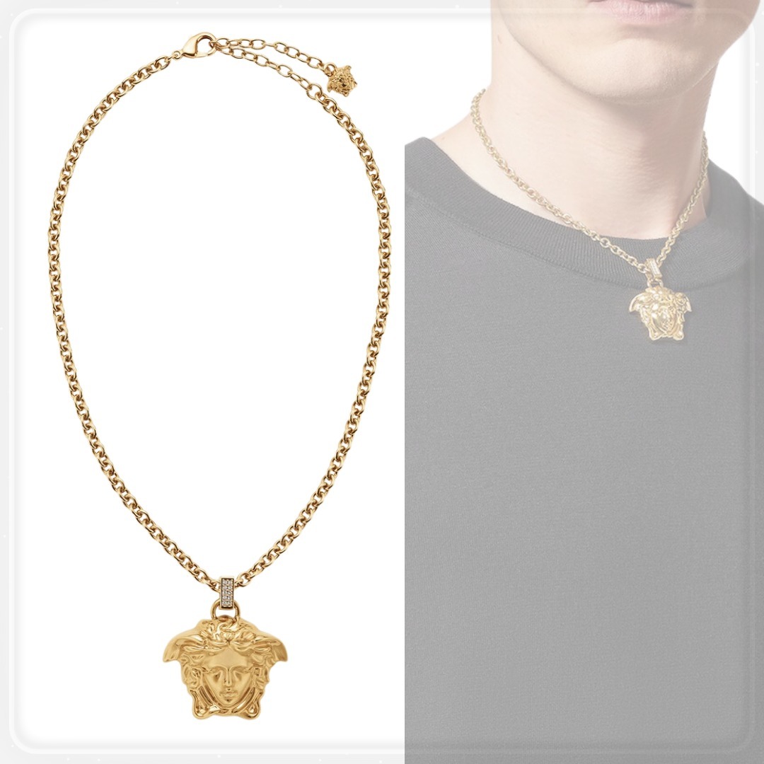 【VERSACE/ヴェルサーチェ】メデューサペンダント ネックレス