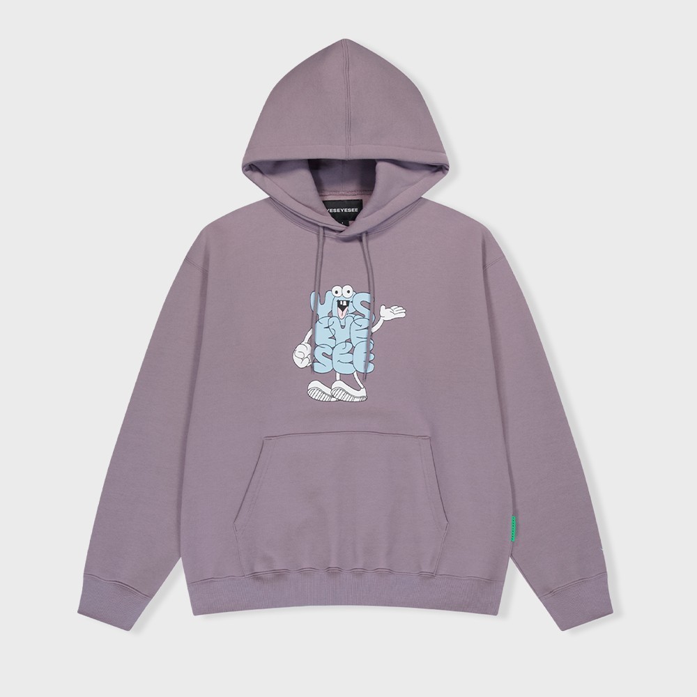 パーカー・フーディ YESEYESEE Y.E.S Pointing Hoodie Lavender