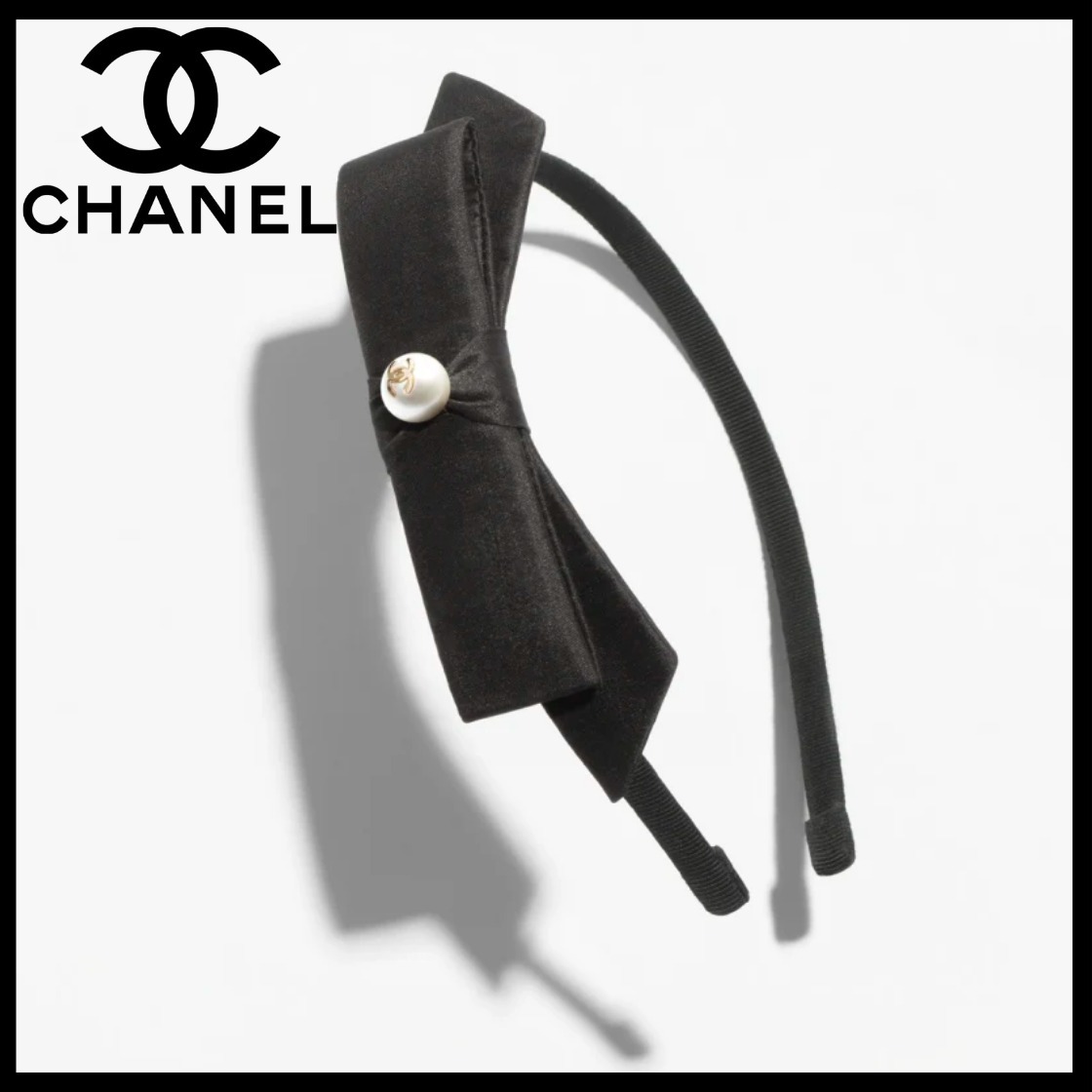 エレガントで上品な♪【CHANEL】25P CCロゴ カチューシャ