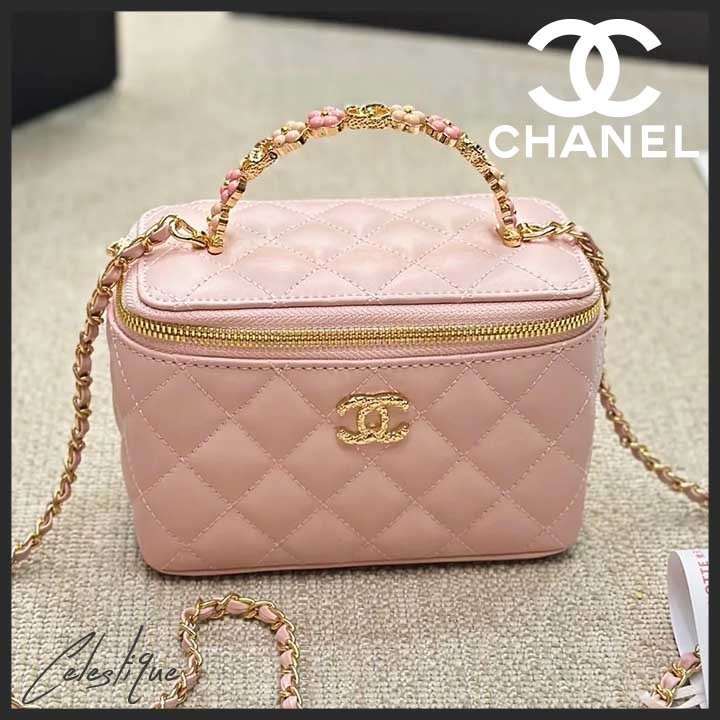可愛い*【CHANEL】 ヴァニティバッグ ミニバッグ