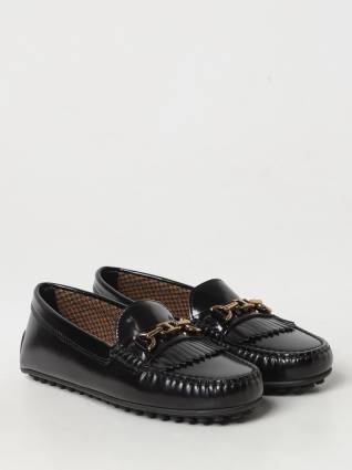 ローファー・オックスフォード TOD'S Tod's moccasin in brushed leather with logoed clamp
