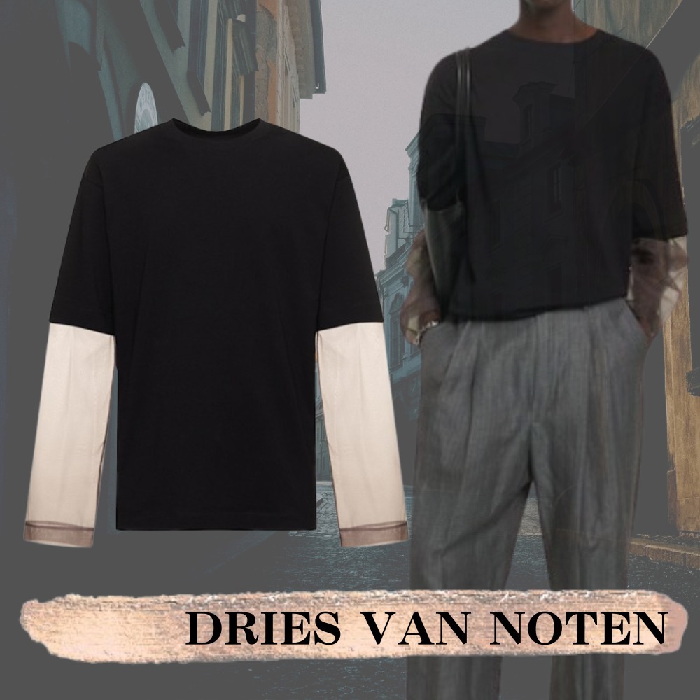 Dries Van Noten☆関税込み☆Hemal ルーズフィットTシャツ