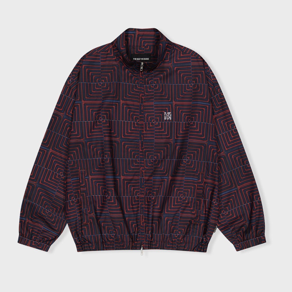 スウェット・トレーナー YESEYESEE Newsboy Jacket Brick Red