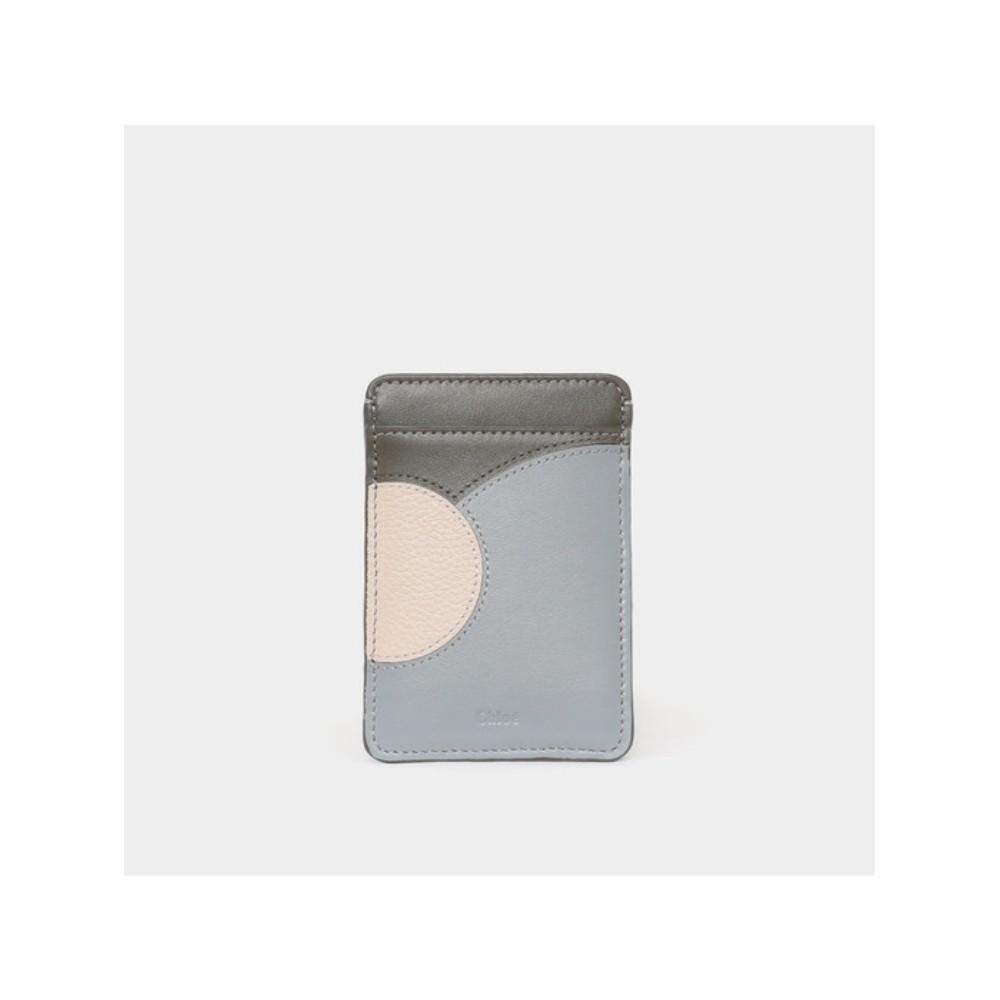 折りたたみ財布 Chloe Chloe logo multicolor pattern women's card wallet CHC2