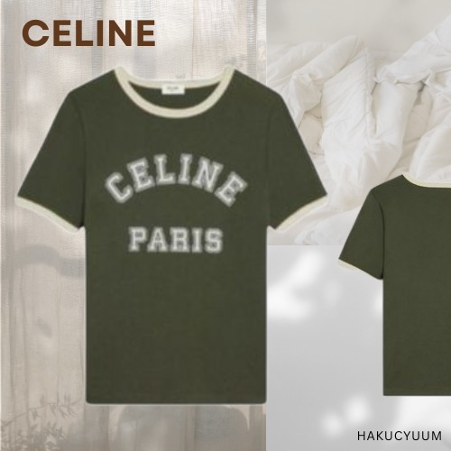 CELINE ジャージー Paris 70’s Tシャツ