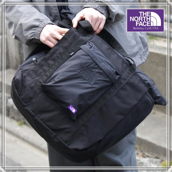 早い者勝ち!!! TNF PURPLE LABEL ◆ ナイロントートバッグ