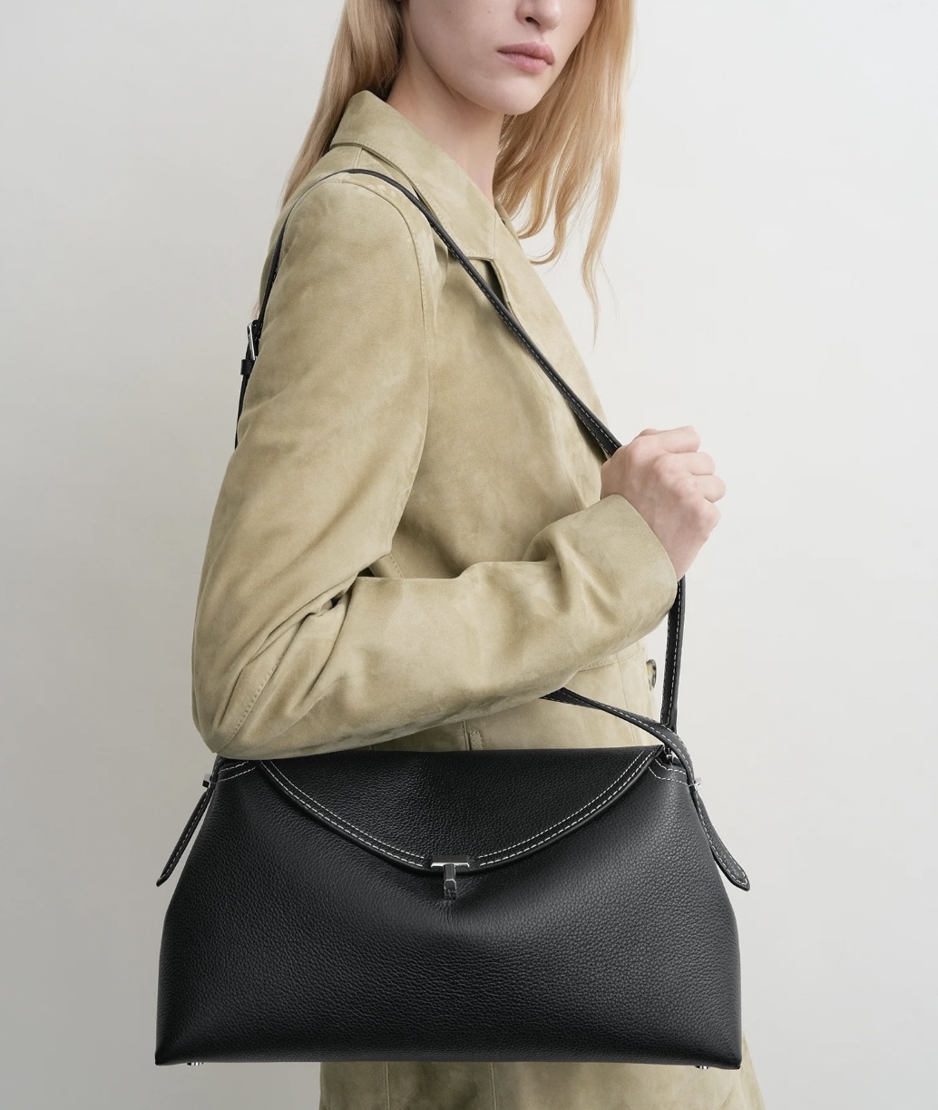 SALE!!《TOTEME》T-Lock ミディアム クラッチ&ショルダーバッグ