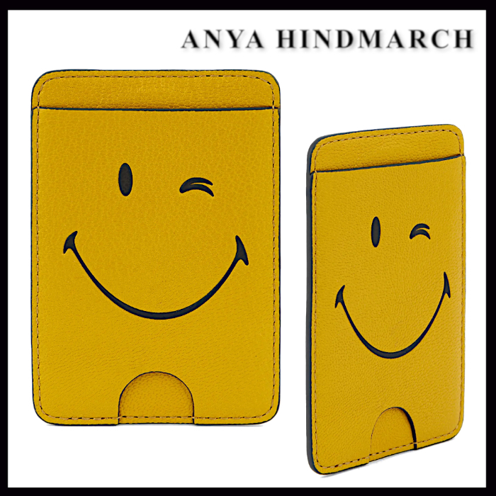 【Anya Hindmarch】Wink MagSafe ウィンク カード ケース ロゴ