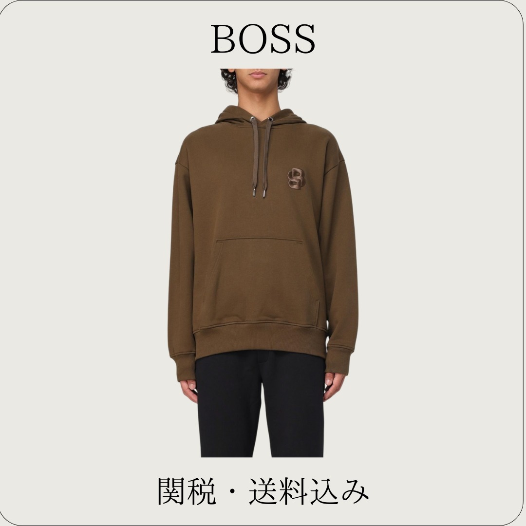 BOSS【スウェットシャツ☆ブラウン】関税送料込