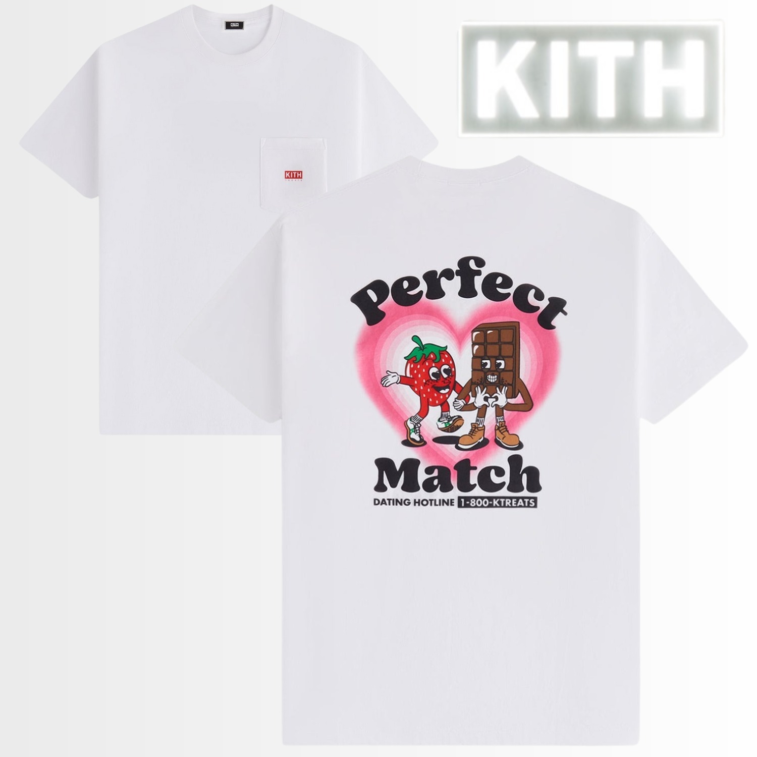 KITH Treats キス Hotline Pocket Tee コットン Tシャツ