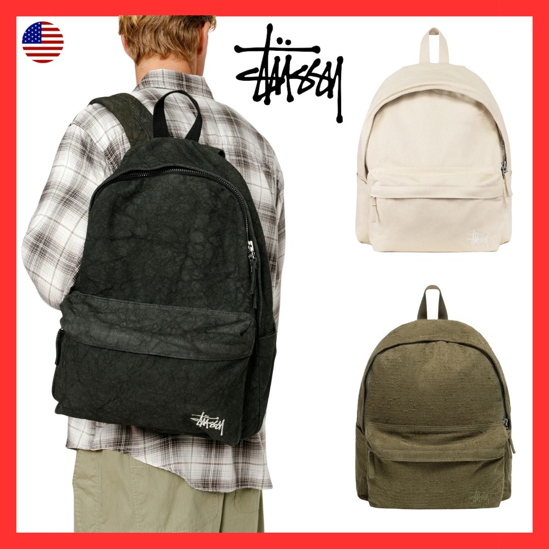 【STUSSY】CANVAS BACKPACK キャンバス バックパック
