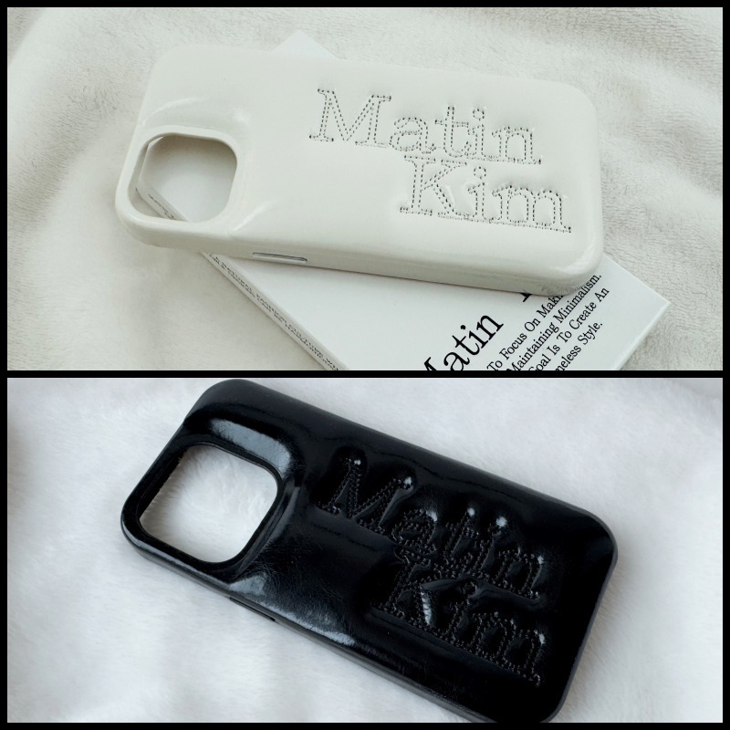 Matin Kim QUILTING IPHONE 14PRO CASE スマホケース