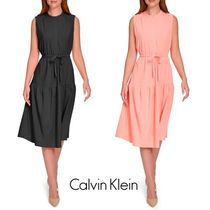 SALE！CALVIN KLEIN♪フェミニン★ティアードドレス