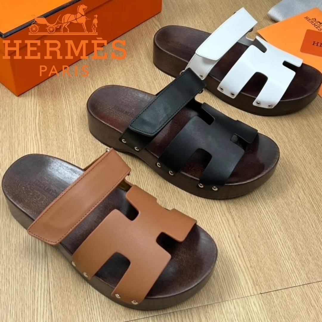 【HERMES 】スタイルアップ♪エルメス サボテッドコスサンダル
