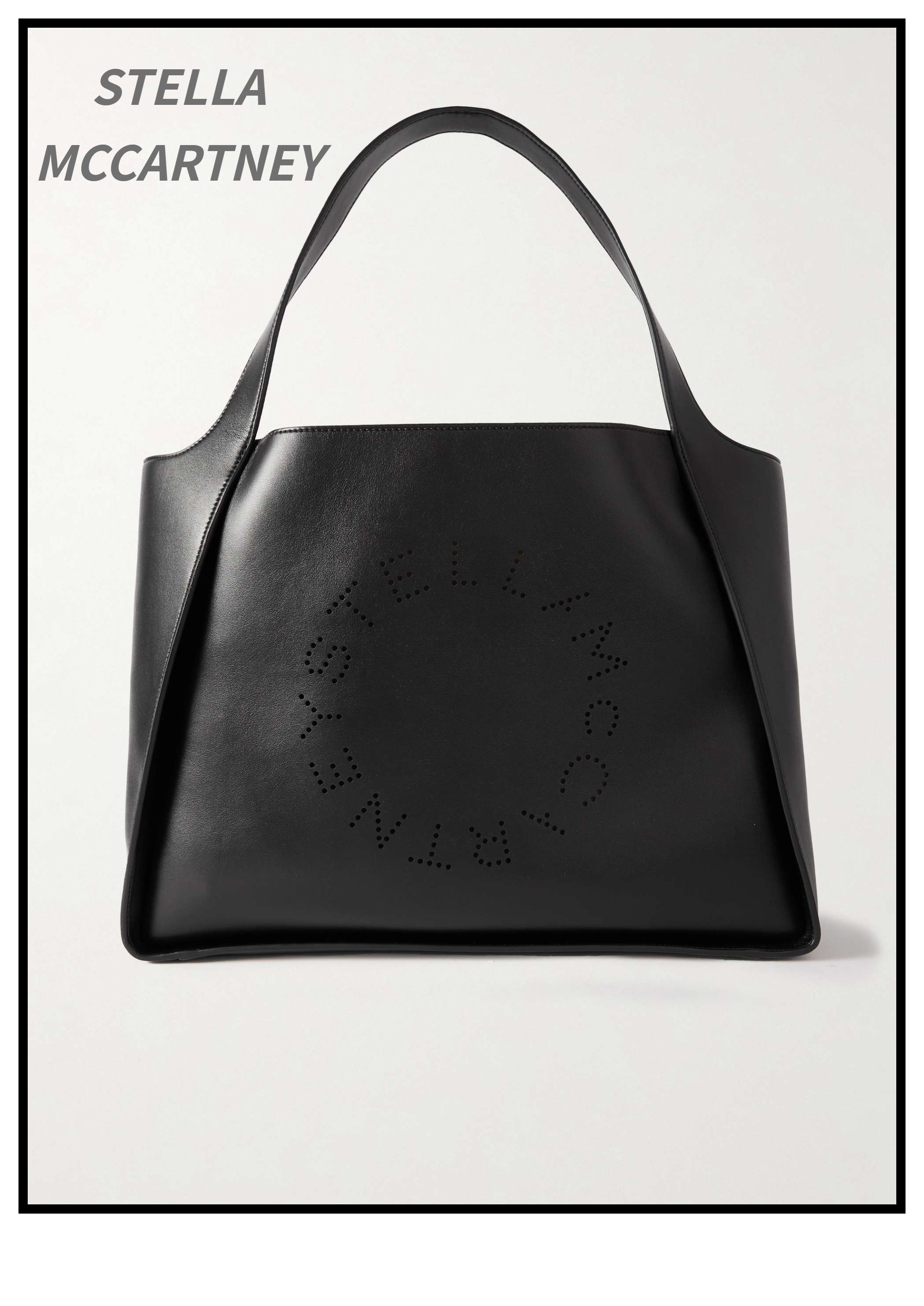 STELLAMCCARTNEY トートバッグ パーフォレーション入り
