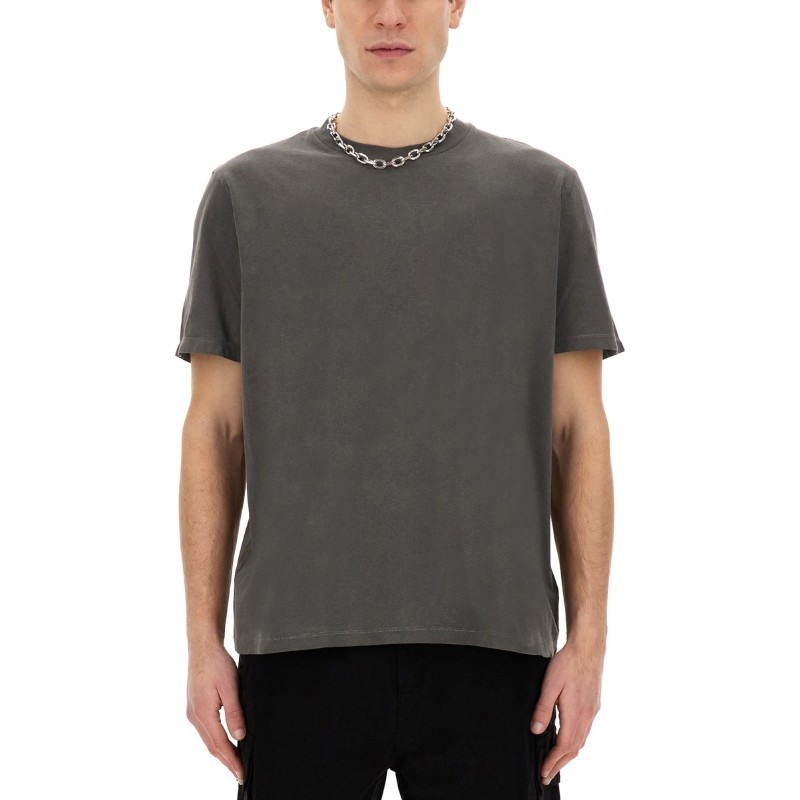 Tシャツ・カットソー OUR LEGACY COTTON T-SHIRT (M2246BWB WORNBLACKLEGACYJERSEY)
