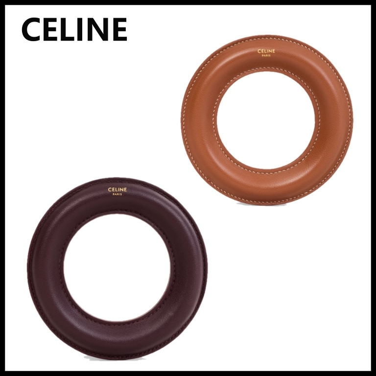 【CELINE】セリーヌ CELINE バングル ラムスキン