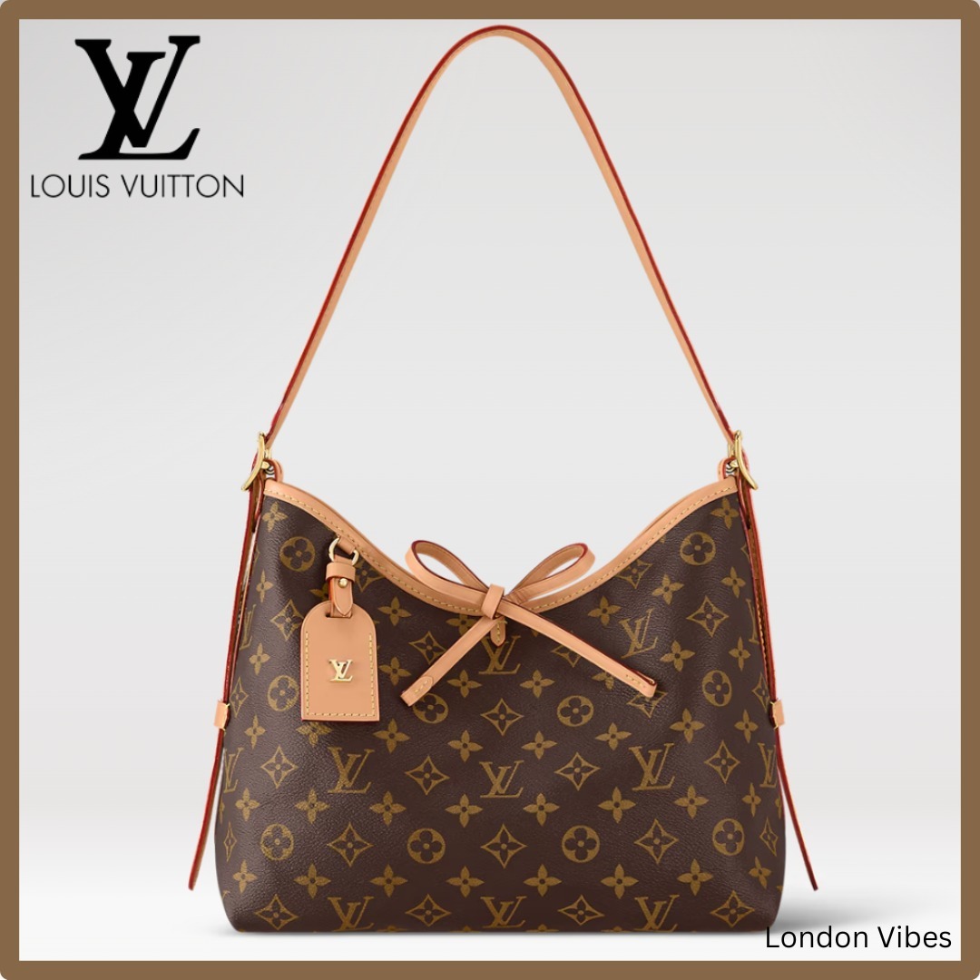 コーデと合わせやすい♪ Louis Vuitton キャリーオールPM バッグ