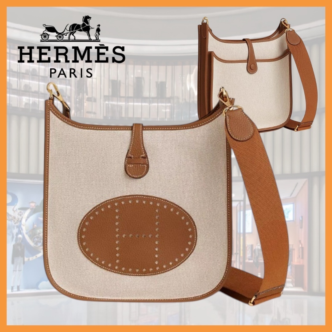 【大人かわいい♡】HERMES エヴリン III ショルダーバッグ