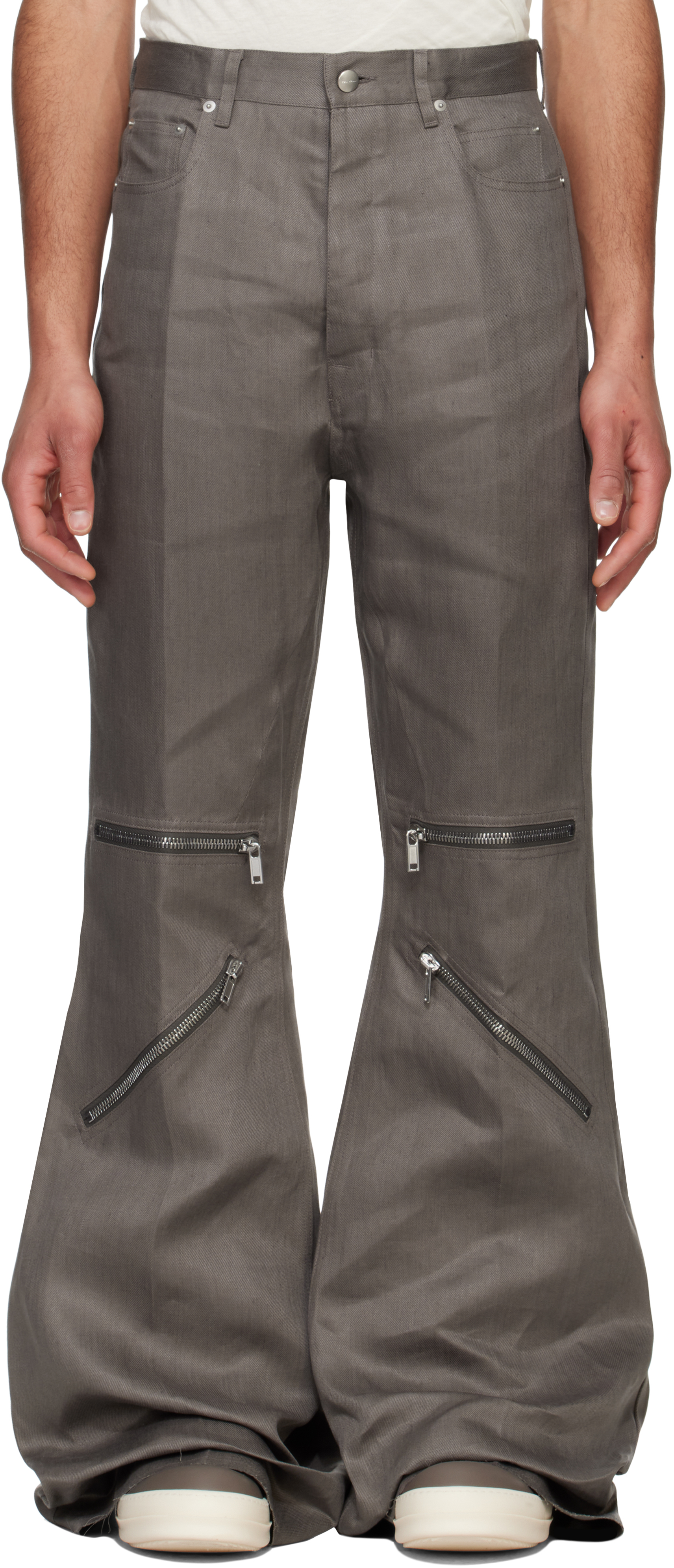【関税込み】Rick Owens グレー Hollywood Bolan カーゴパンツ
