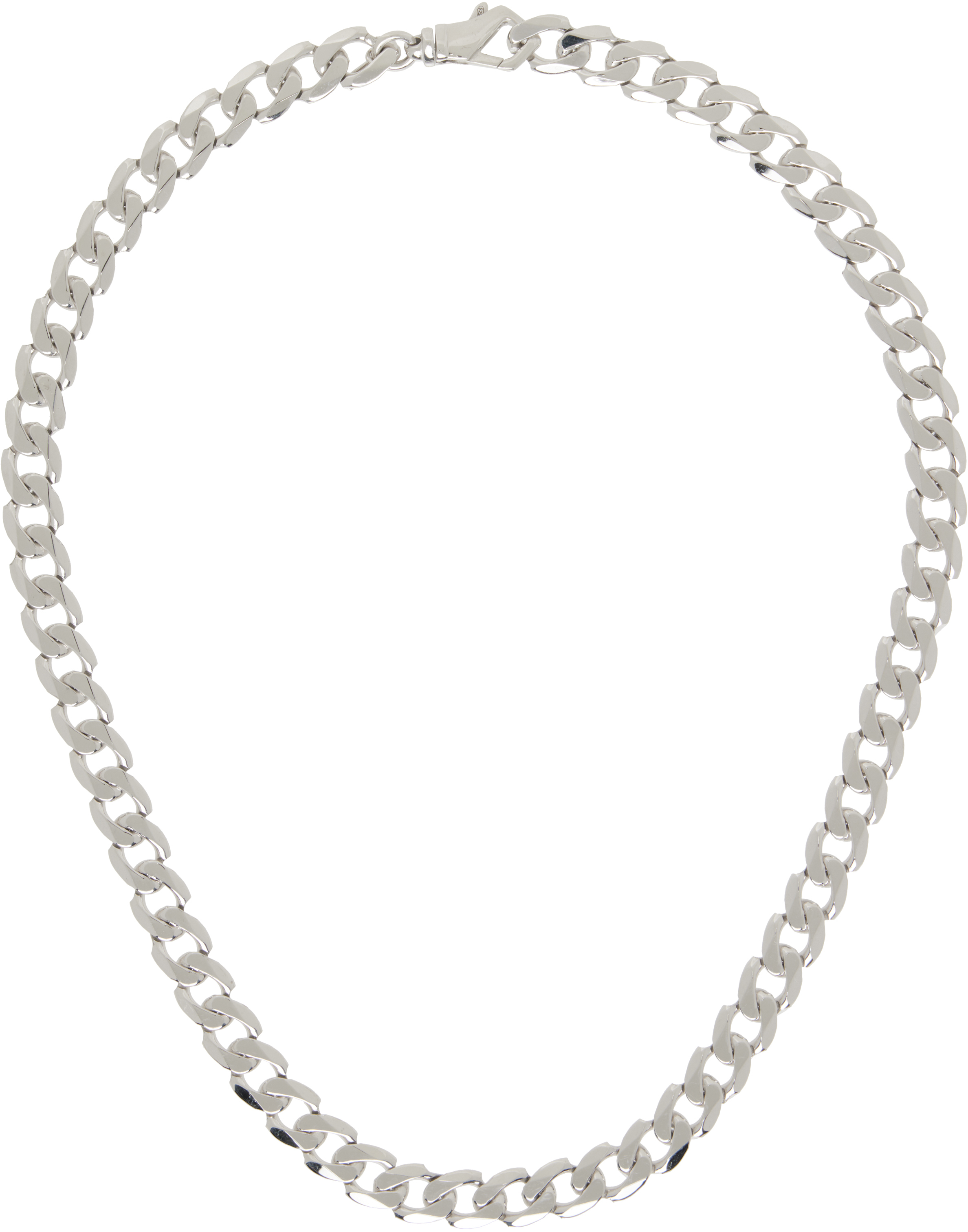 【関税込み】Emanuele Bicocchi シルバー Edge Chain ネックレス