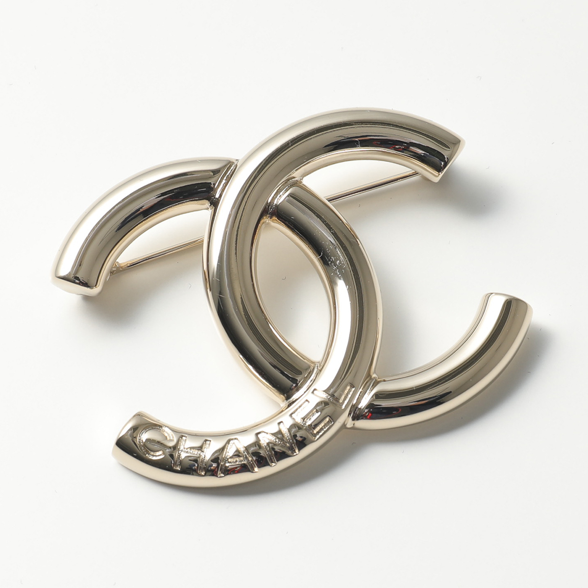 CHANEL ブローチ ABF174 B19745 メタル ロゴ刻印 ココマーク