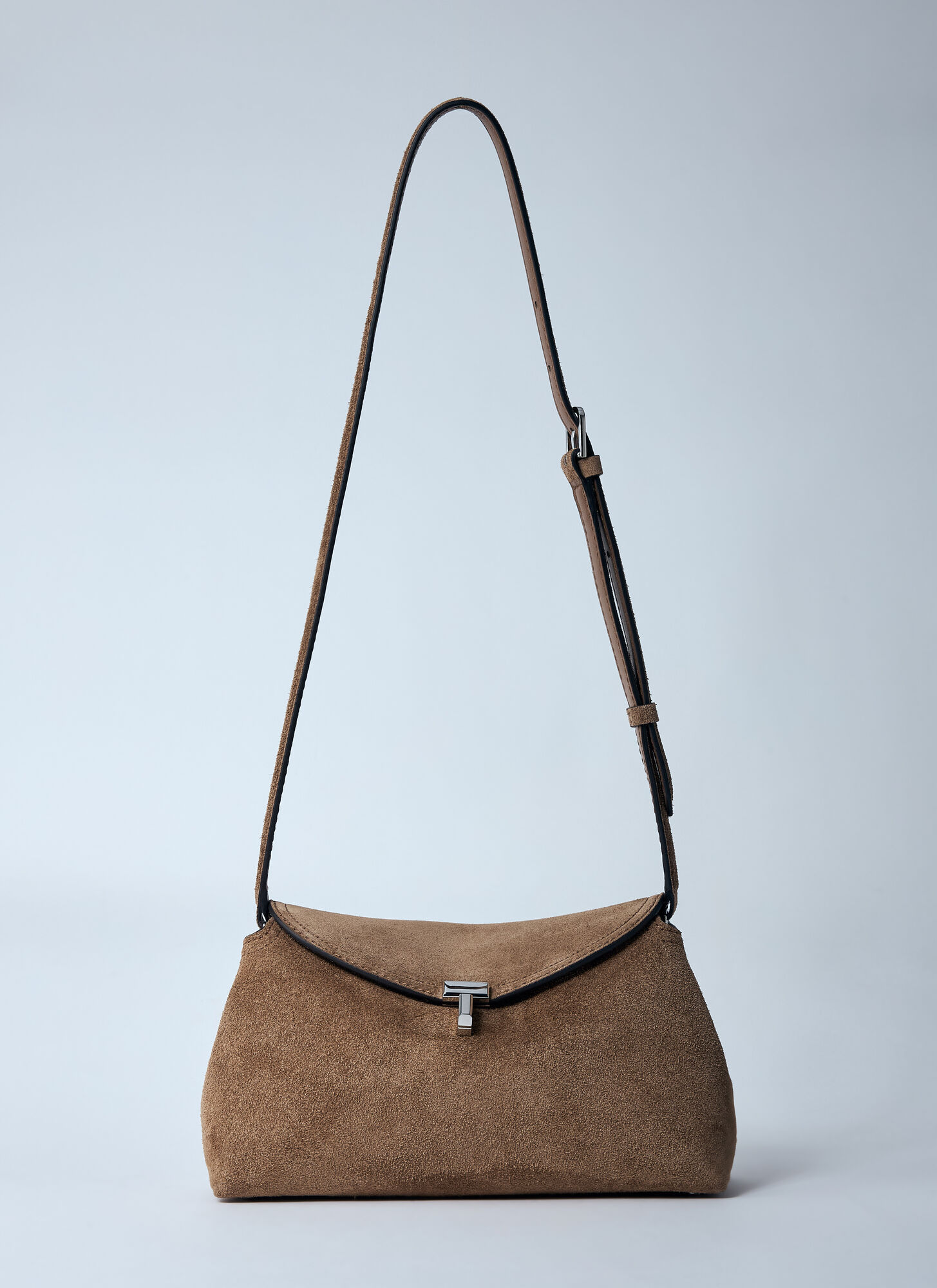 クラッチバッグ T-Lock Suede Clutch