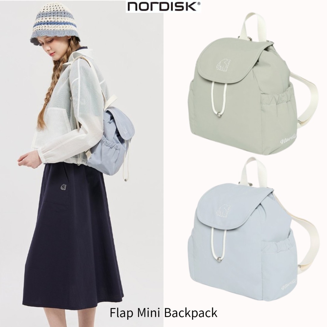 NORDISK■[Picnic] Drawstring Flap Mini Backpack■送料込