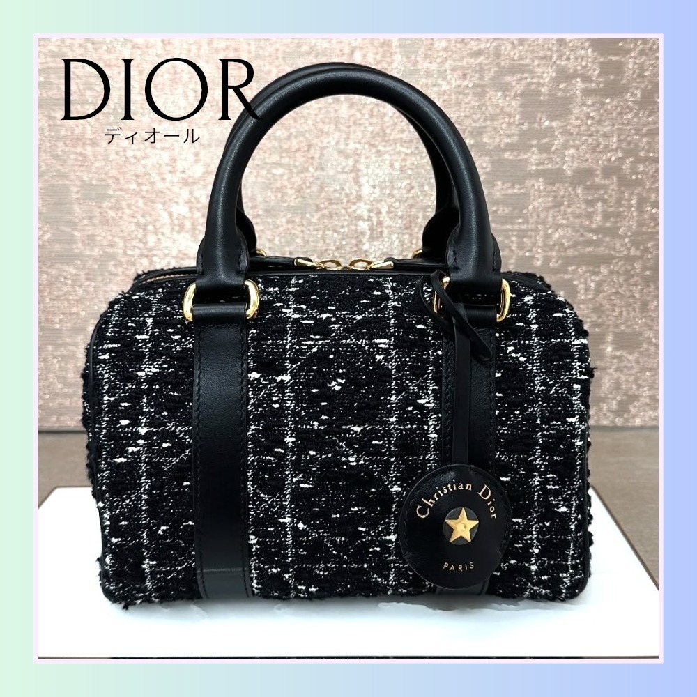 【上品なツイード♪】DIOR ディオール Groove 20 スモールバッグ