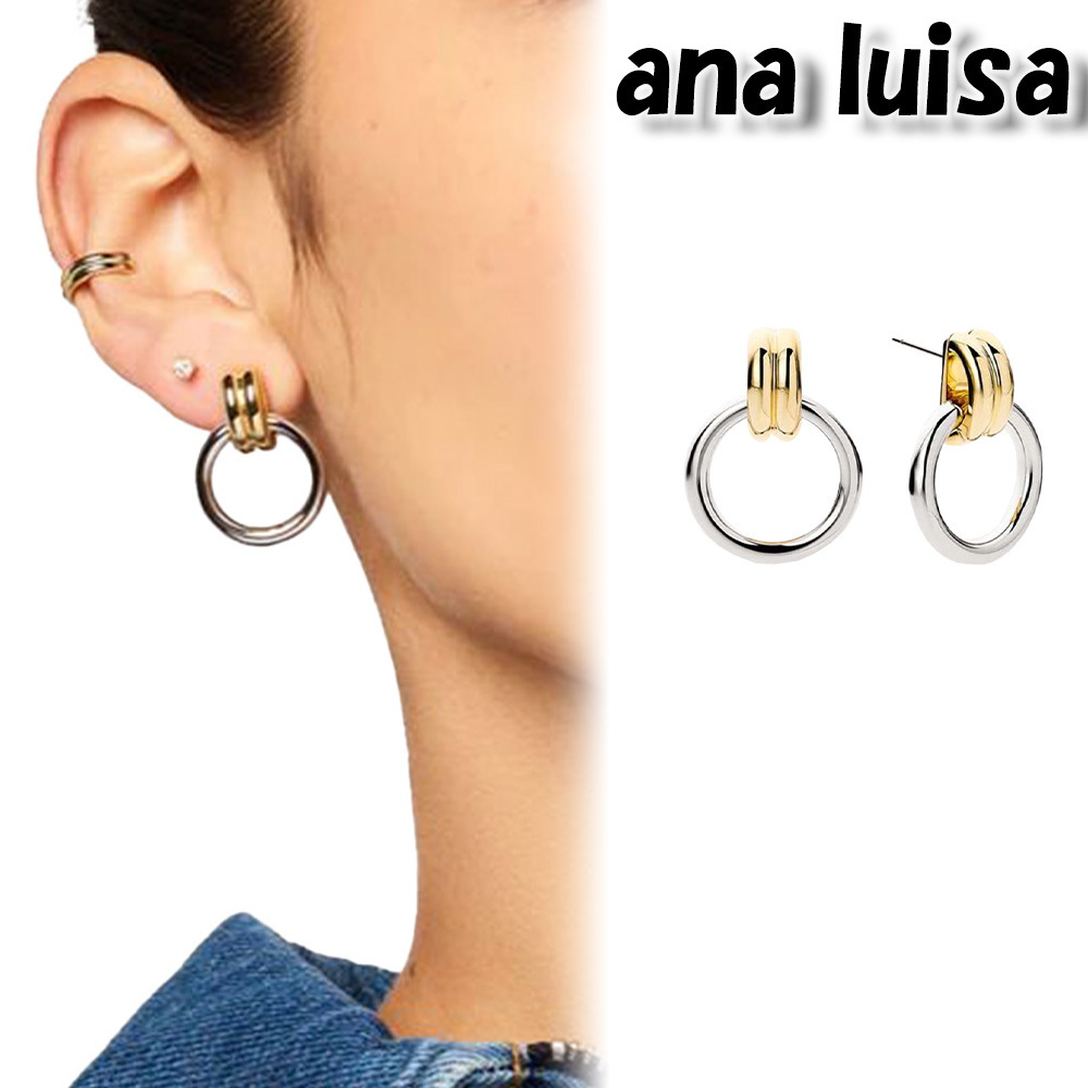 ana luisa アナルイサ ピアス 14K QUINN Statement Earrings