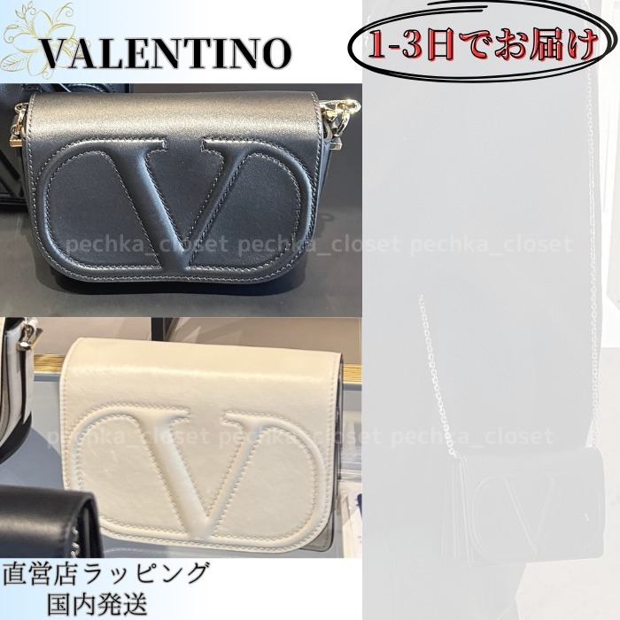 ◆1-3日でお届け◆送込【VALENTINO】VLogo Walk*チェーン*バッグ