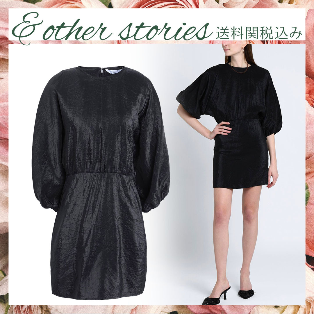 【& OTHER STORIES】関税込送料無料 ミニワンピース・ドレス