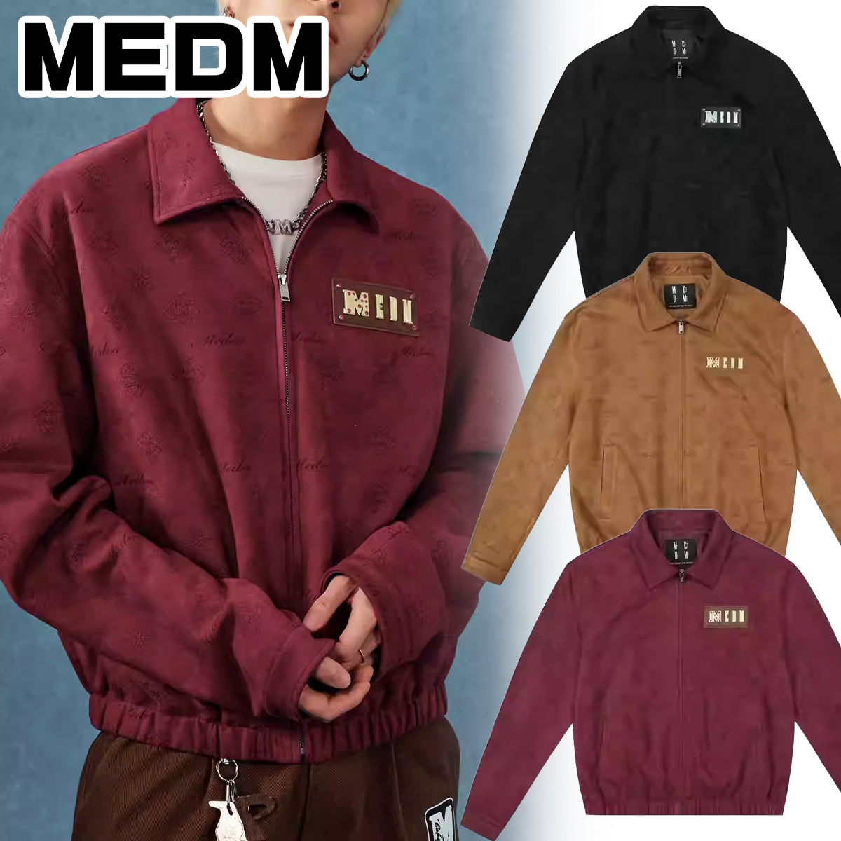 MEDM ミスターエンジョイダマネー スエード ジャケット アウター