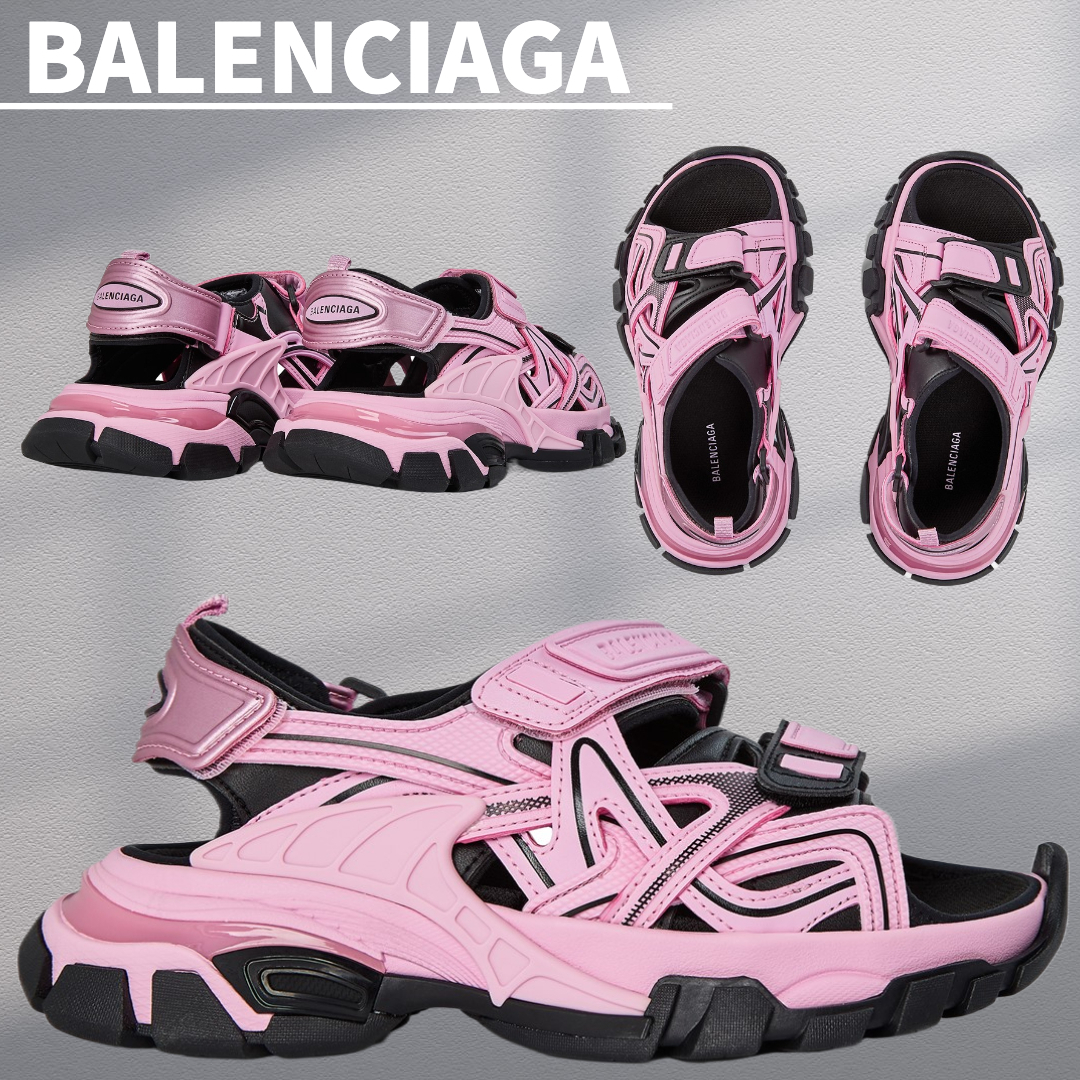 関税込【BALENCIAGA】トラックサンダル Pink