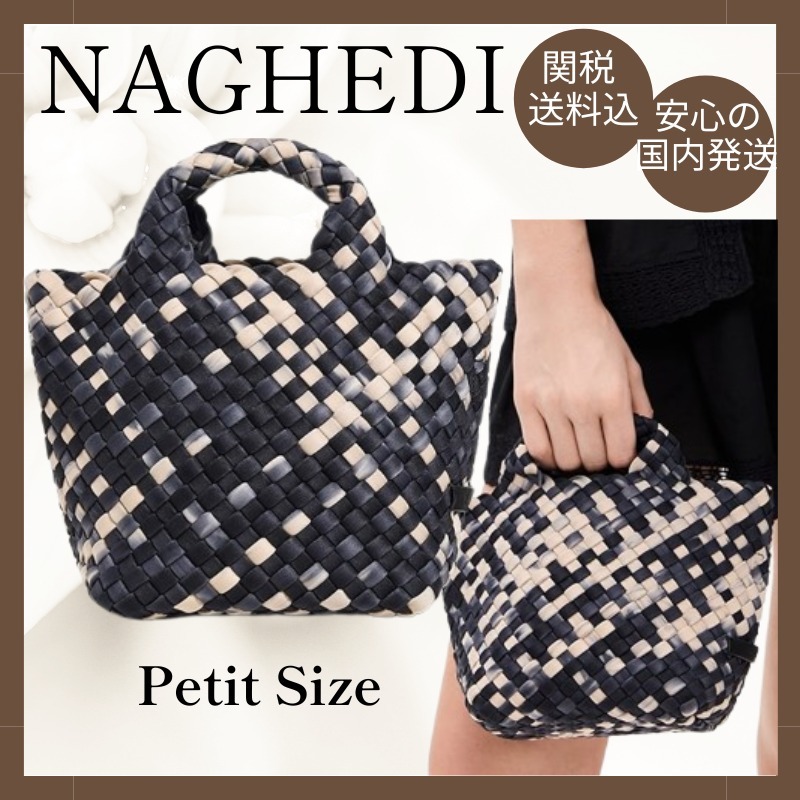 ★NAGHEDI★St. Barths Petit トートバッグ Watercolor / Nimbus