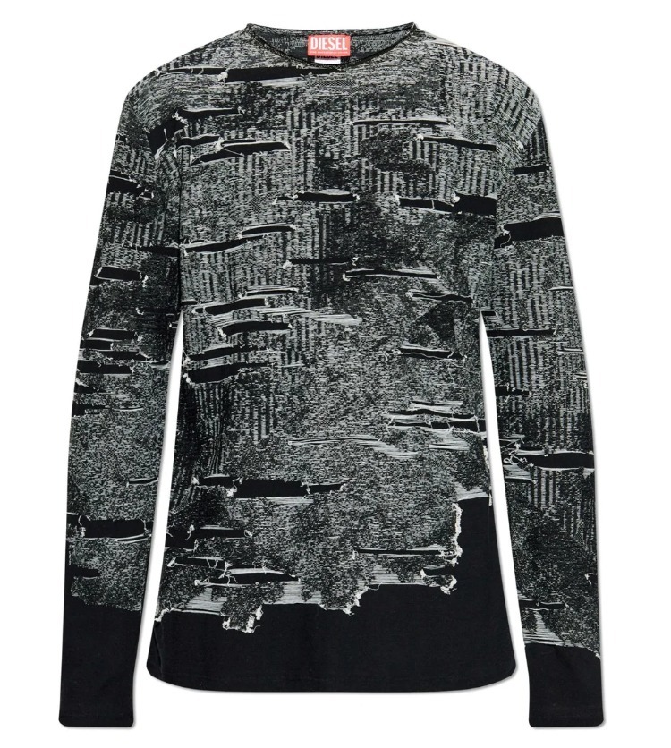 ★送関込み★ Diesel K-Cadmo Distressed jumper