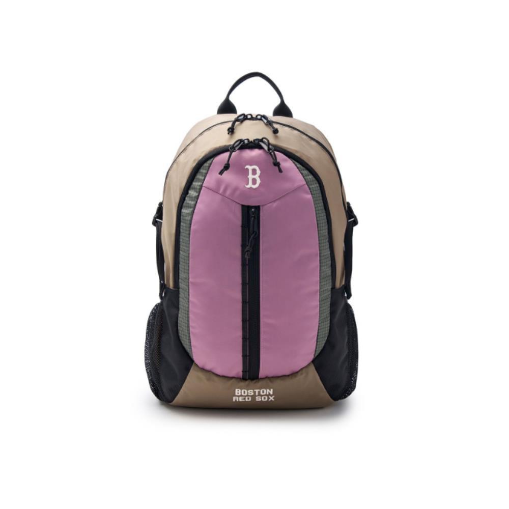 ★MLB Korea★ Basic Gopcore Backpack BOS PtnPink 3ABKB025N-4
