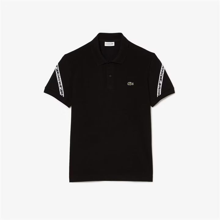 LACOSTE★メンズ 半袖 2ボタン留め ロゴ トップス ポロシャツ